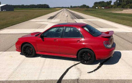 Subaru WRX STi di Film Baby Driver Dilelang 
