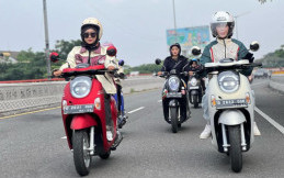 Komunitas Lady Bikers Scoopy Motoran Cantik, Intip Agendanya