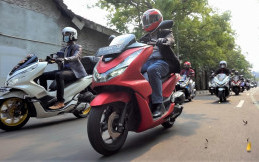 Komunitas Honda PCX Lakukan Ini untuk Bangkitkan Wisata di Tangerang