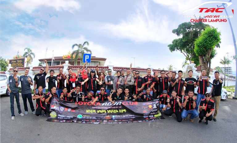 Intip Keseruan Muschap Pertama Toyota Agya Club Chapter lampung