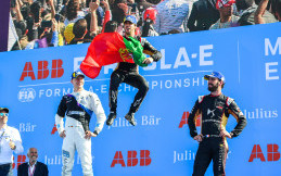 Podium Ganda DS Techeetah di Formula E Maroko