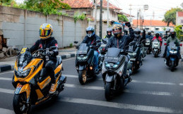 Begini Agenda Pecinta Skutik Yamaha Riding di Akhir Pekan