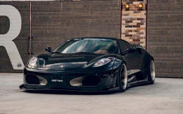 LB-Works Ferrari F430 dengan Widebody Ekstrem dari Liberty Walk