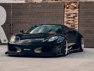 LB-Works Ferrari F430 dengan Widebody Ekstrem dari Liberty Walk