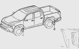 Tampil Lebih Modern dan Kokoh, Gambar Paten Toyota Hilux Terbaru Bocor