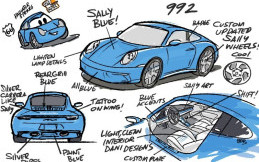Porsche dan Pixar Desain 911 Edisi Spesial