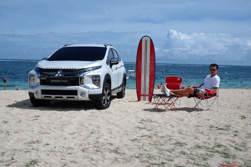 Di Bali, Nicholas Saputra Komentari Mitsubishi Xpander Cross