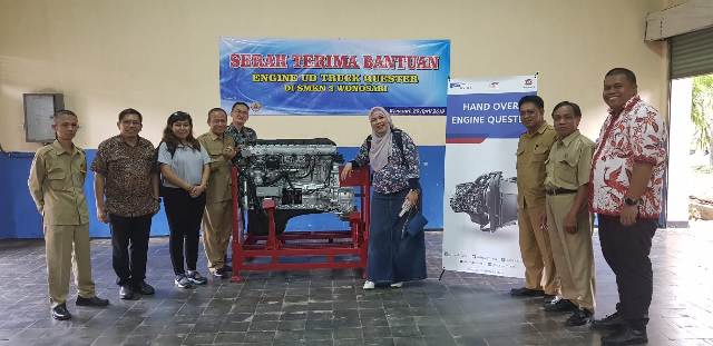 Astra UD Truck Berbagi Ilmu dengan Siswa SMK Negeri 2 Wonosari 