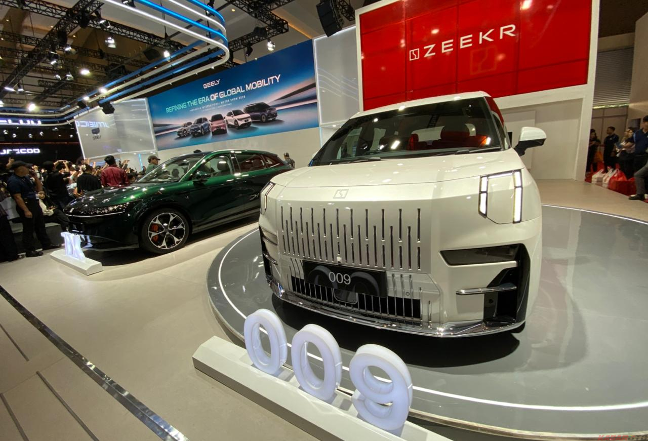 Pre-booking Zeekr 009 dan 7X di IIMS 2026