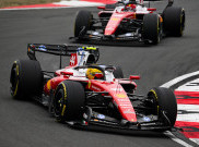 Podium Perdana Lewis Hamilton bagi Ferrari, Fred Vasseur Puji Mentalitas Juara di Shanghai
