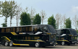 PO Aerobus Layani Rute Pekanbaru-Medan Pakai Bus Tingkat, Mengaspal Hari Ini!