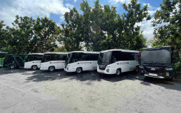 Pakai Sasis Mitsubishi FE71, Ini Spesifikasi Armada Bus Baru AO Group