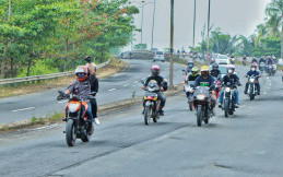 Vakum Karena Pandemi, Bold Riders Lampung Akhirnya Kopdar Lagi