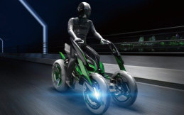 Kawasaki Rilis Video Motor  Roda Tiga J Concept 
