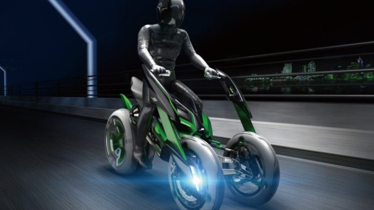 Kawasaki Rilis Video Motor  Roda Tiga J Concept 