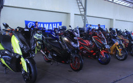 Kontes Modifikasi Motor Ramaikan Kota Palembang, Ini Pemenangnya