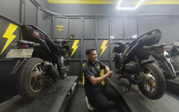 Servis Skutik Lengkap di Bengkel Ini Tak Menguras Kantong, Bisa Endoskopi