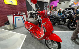 MForce Indonesia Luncurkan WMoto Greta di Jakarta Fair Kemayoran, Dibanderol 21,9 Juta