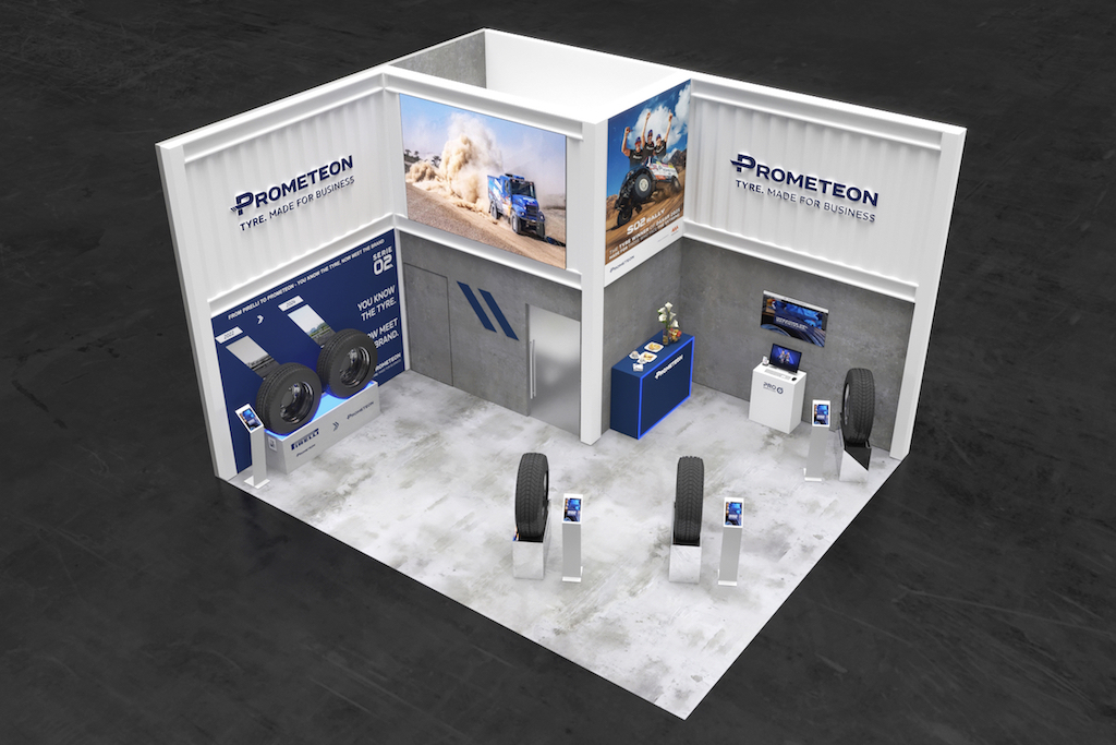 Prometeon Ikut Ajang Solutrans 2025, Pajang Ban Tangguh