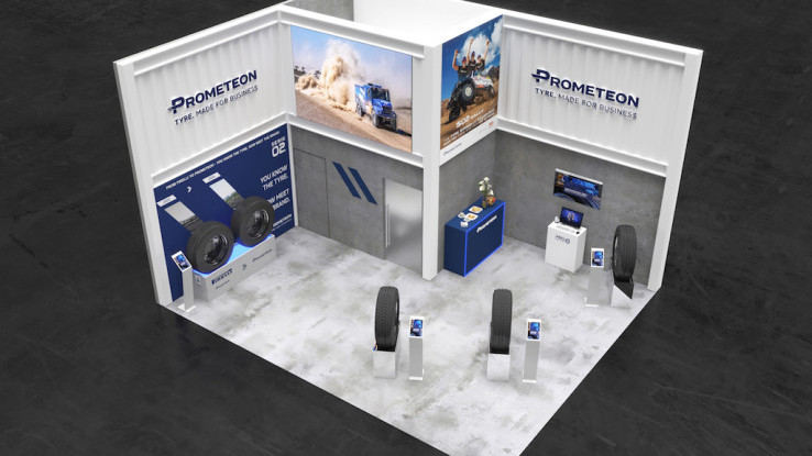 Prometeon Ikut Ajang Solutrans 2025, Pajang Ban Tangguh