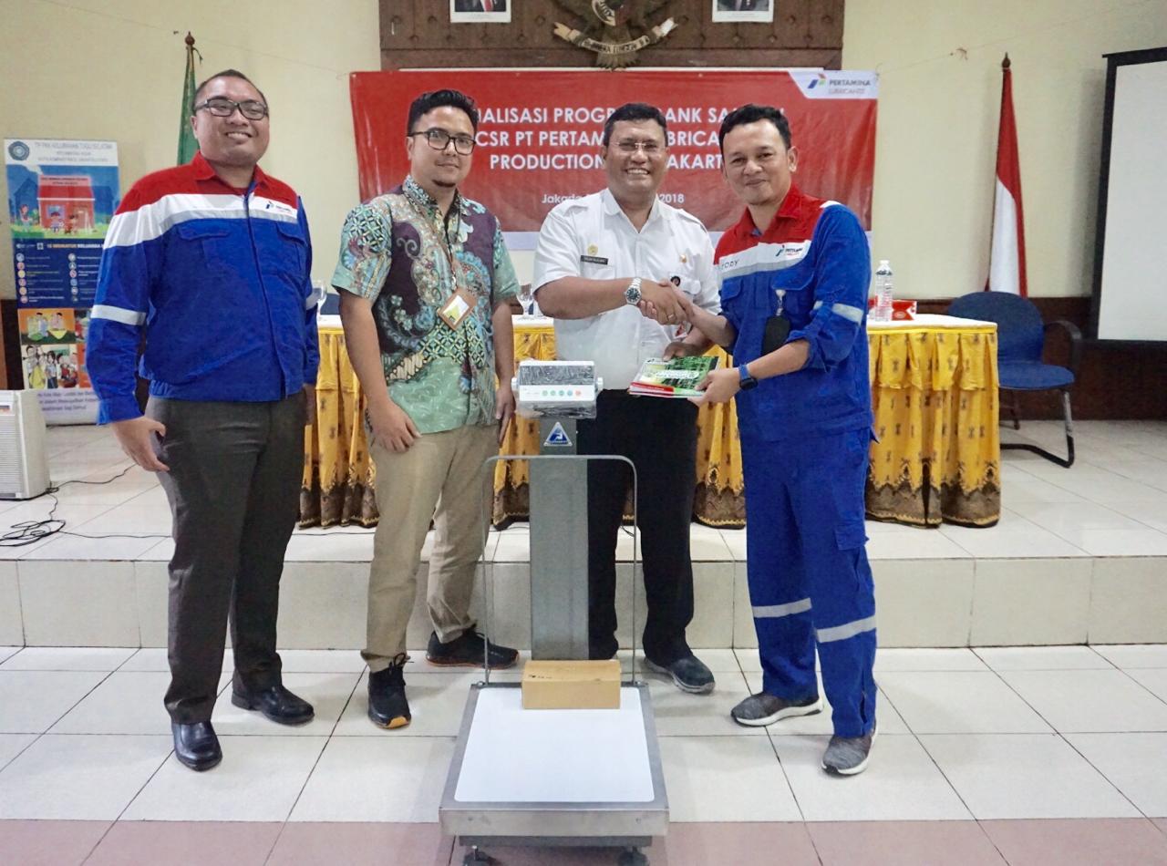 Pertamina Sosialisasikan Bank Sampah Demi Lingkungan Yang Semakin Bersih