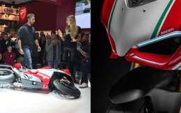 Ducati Panigale V4 Ambruk Disenggol Gadis Cantik