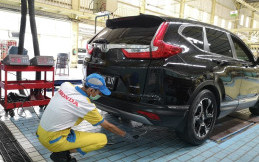 Honda Gratiskan Konsumen yang Uji Emisi di 23 Bengkel Resmi 