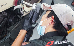Superglow Tawarkan Jasa Perlindungan Cat Motor, Mengkilap Seperti Baru