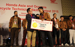 Mekanik AHASS Sukses Ukir Prestasi Membanggakan di Kontes Teknik Asia Oceania 2016