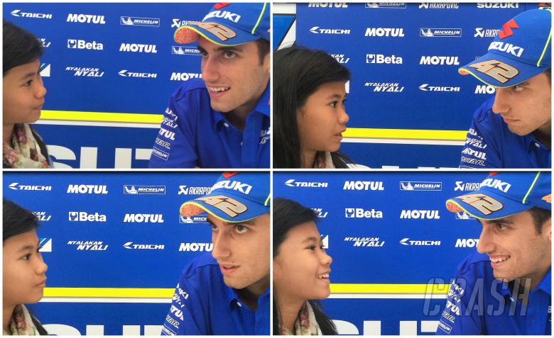 Hebat, Bocah Asal Indonesia Ini Wawancarai Pebalap MotoGP