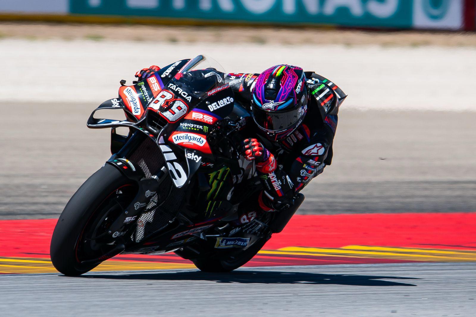 Jorge Martin Bertengger, Marco Bezzecchi Ikut Rebut Podium Aragon