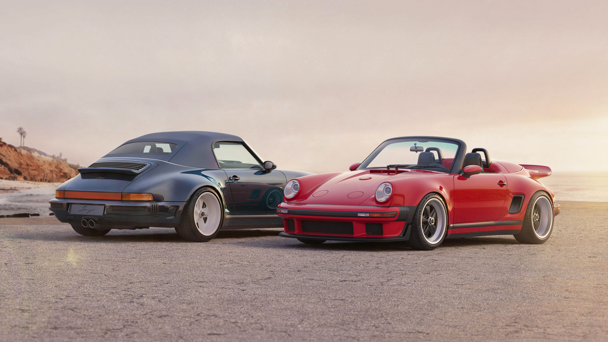 Porsche 911 Carrera Cabriolet Dikonsep Ulang oleh Singer 