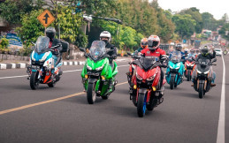 Gatnas Komunitas XOG di Yogyakarta Diserbu Ribuan Bikers