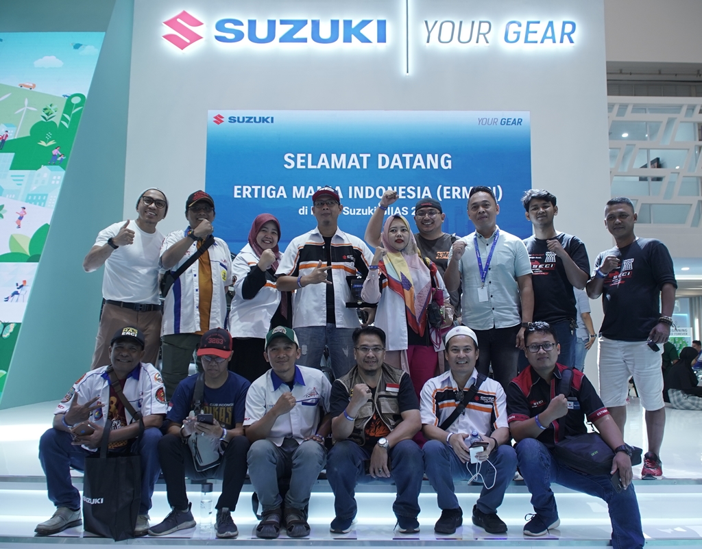 Komunitas Turut Ramaikan Suzuki di GIIAS 2023