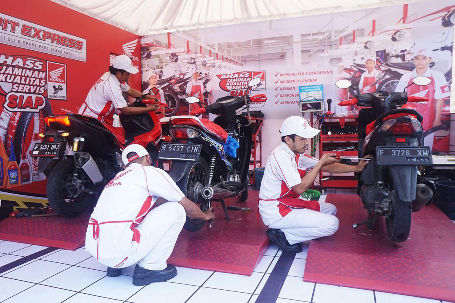 AHASS Siaga, Program Honda Jaga Kondisi Motor Para Pemudik Lebaran