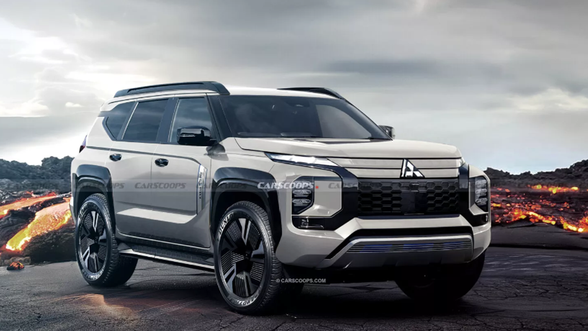 Reka desain Pajero terbaru. Carscoops