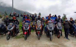 Hindari Mumet Pandemi, Komunitas Ini Pilih Nikmati Alam dan Touring