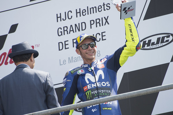  Rossi Lega Bisa Kembali Naik Podium di GP Prancis 2018