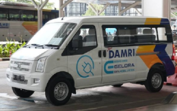 Menuju Elektrifikasi, Damri Uji Coba DFSK Gelora E