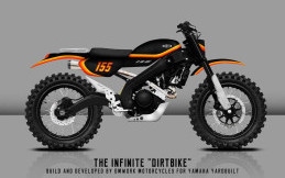 Infinite Dirtbike Jadi Tema Modifikasi DM Work Motorcycle Asal Solo