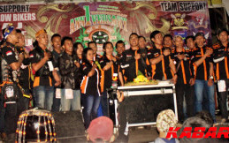 Komunitas Motor Plat AA Bersatu Gelar Anniversarry