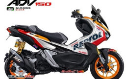 Makin Sangar, Honda ADV Modifikasi Pakai Livery MotoGP