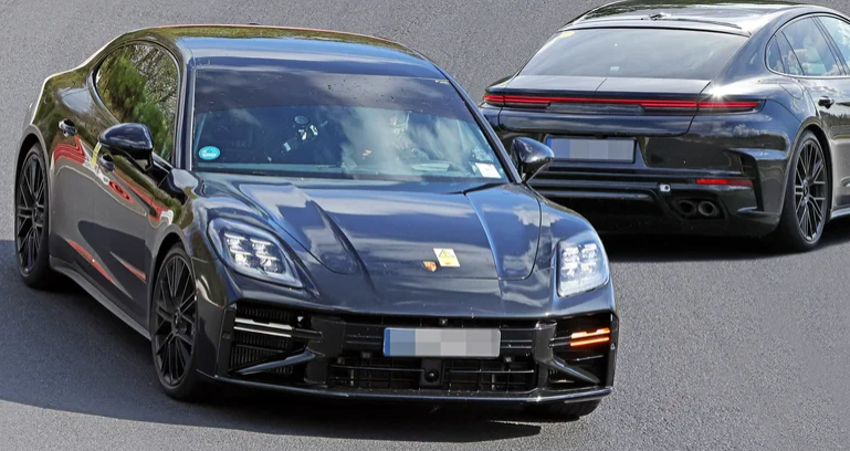 Tampil Lebih Agresif, Intip Bocoran Wajah Baru Porsche Panamera Facelift