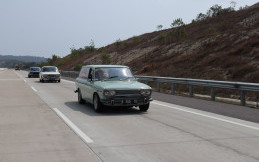 Serunya Touring ke Lampung Bareng Komunitas Mobil Retro Datsun Jakarta