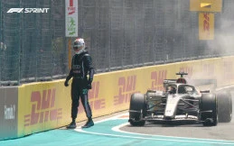 Nasib Sial Audi F1 Miami 2026, Mobil Terbakar dan Diskualifikasi