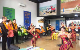 Perkuat Jaringannya, Piaggio Resmikan Dealer Baru di Bali