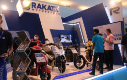 Dua Produk Baru Rakata Motorcycles Meluncur di PEVS 2022 