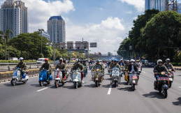 Keseruan Vespa Indonesia di 'Lebaran' Mods MayDay 2025