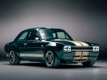 Ford Escort Mk1 RS Lahir Kembali Pakai Bodi Karbon & Mesin Buas