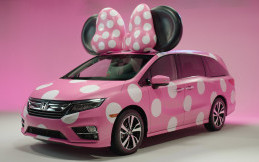 Unik, Honda Odyssey Ini Berpenampilan Minnie Mouse